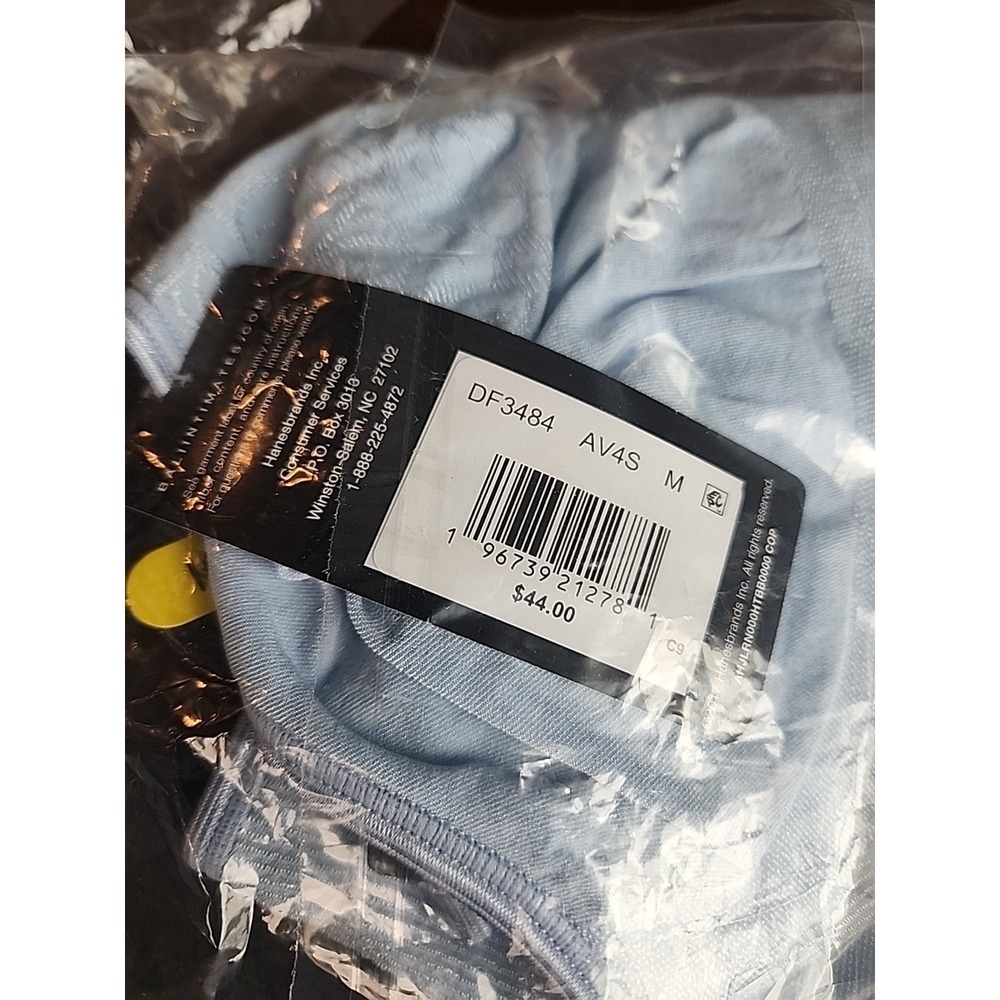 Bali Comfort Revolution ComfortFlex Fit Bra DF3484 Blue Aztec msrp $44 Medium - Picture 5 of 5